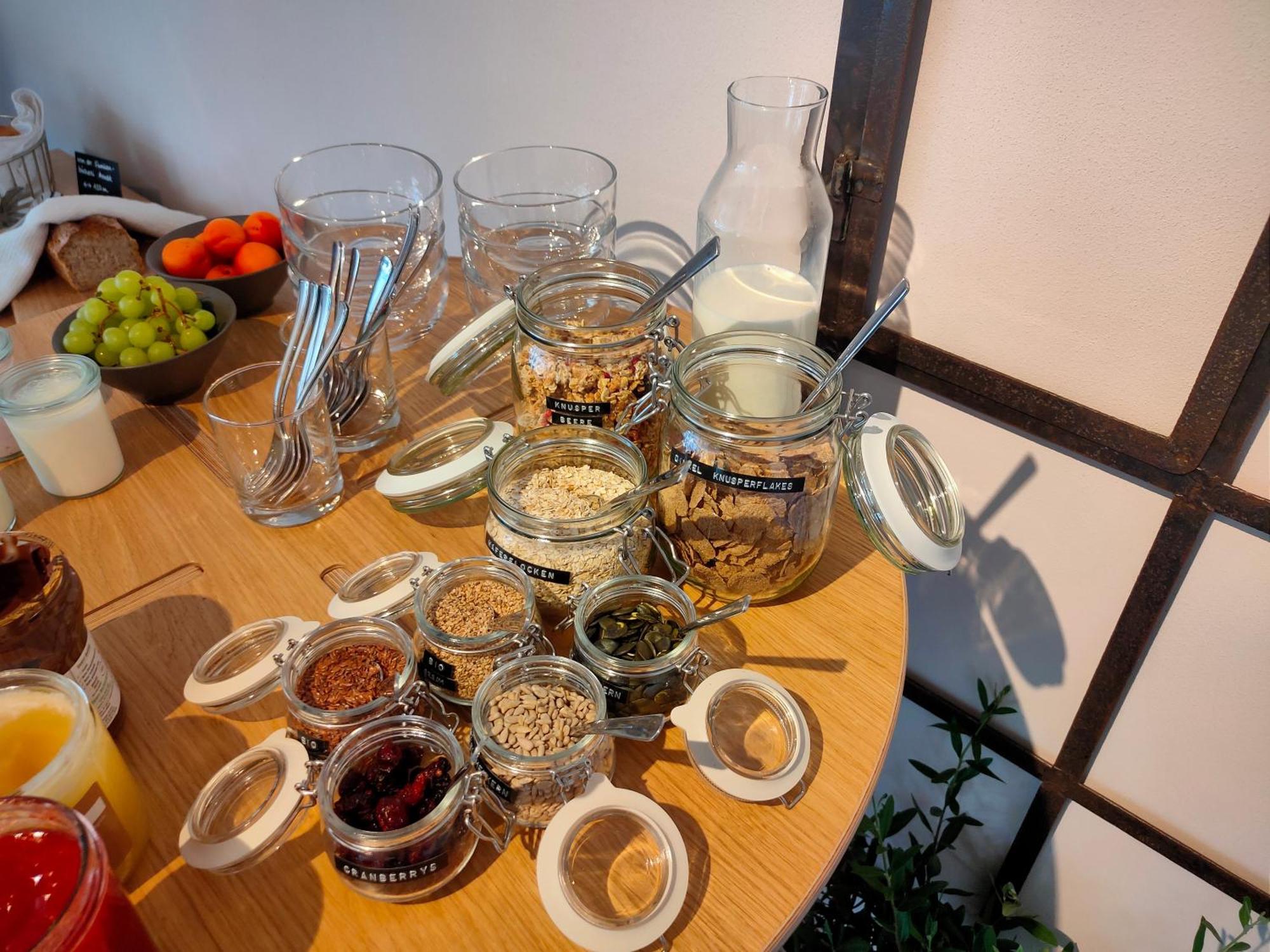 Das Herzstueck - Schaubrennerei, Hausbrauerei & Apartments 布格哈斯拉赫 外观 照片